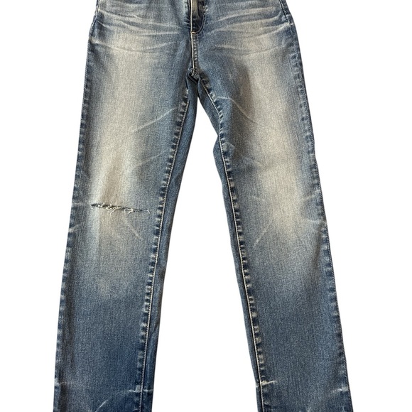 AG Adriano Goldschmied The Isabelle High-Rise Straight Cropped Stretch Jeans NWT - Picture 5 of 7